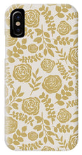 Load image into Gallery viewer, Gold Floral Pattern - Phone Case