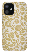 Load image into Gallery viewer, Gold Floral Pattern - Phone Case