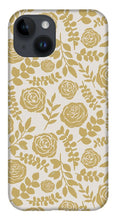 Load image into Gallery viewer, Gold Floral Pattern - Phone Case