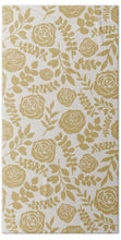 Load image into Gallery viewer, Gold Floral Pattern - Beach Towel