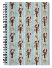Load image into Gallery viewer, Lobster Pattern - Spiral Notebook