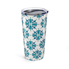 Load image into Gallery viewer, Teal Tile Travel Mug