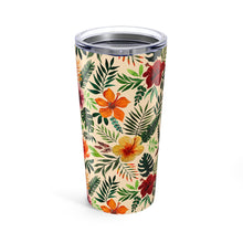 Load image into Gallery viewer, Tropical Watercolor Floral Travel Mug