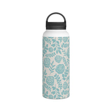 Load image into Gallery viewer, Baby Blue Handle Lid Water Bottle