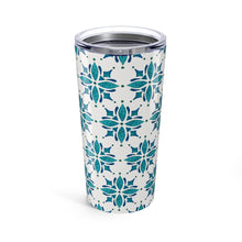 Load image into Gallery viewer, Teal Tile Travel Mug