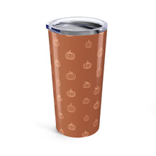 Load image into Gallery viewer, Dark Orange Pumpkin Travel Mug