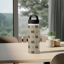 Load image into Gallery viewer, Crab Handle Lid Water Bottle