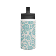 Load image into Gallery viewer, Baby Blue Handle Lid Water Bottle