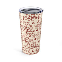 Load image into Gallery viewer, Red Christmas Branch Travel Mug