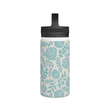 Load image into Gallery viewer, Baby Blue Handle Lid Water Bottle