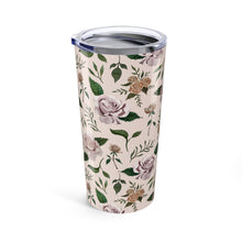 Load image into Gallery viewer, Pink Roses Travel Mug