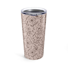 Load image into Gallery viewer, Pink Flower Travel Mug