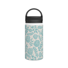 Load image into Gallery viewer, Baby Blue Handle Lid Water Bottle