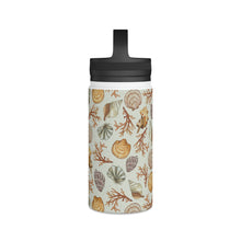 Load image into Gallery viewer, Seashell Handle Lid Water Bottle