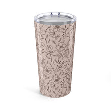 Load image into Gallery viewer, Pink Flower Travel Mug