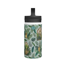 Load image into Gallery viewer, Lantern Tea Garden Handle Lid Water Bottle
