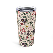 Load image into Gallery viewer, Bright Watercolor Flower Travel Mug