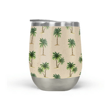 Load image into Gallery viewer, Palm Trees Wine Tumbler