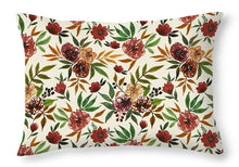 Load image into Gallery viewer, Autumn Flowers - Throw Pillow
