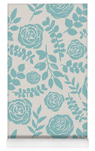 Load image into Gallery viewer, Baby Blue Floral Pattern - Yoga Mat