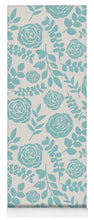 Load image into Gallery viewer, Baby Blue Floral Pattern - Yoga Mat