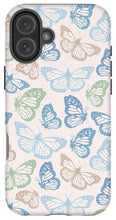 Load image into Gallery viewer, Blue Butterfly Pattern - Phone Case