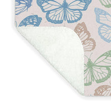 Load image into Gallery viewer, Blue Butterfly Pattern - Blanket