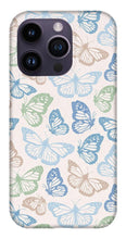 Load image into Gallery viewer, Blue Butterfly Pattern - Phone Case