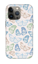 Load image into Gallery viewer, Blue Butterfly Pattern - Phone Case