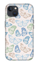 Load image into Gallery viewer, Blue Butterfly Pattern - Phone Case