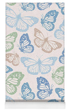 Load image into Gallery viewer, Blue Butterfly Pattern - Yoga Mat