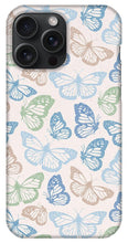 Load image into Gallery viewer, Blue Butterfly Pattern - Phone Case