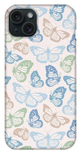 Load image into Gallery viewer, Blue Butterfly Pattern - Phone Case