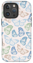 Load image into Gallery viewer, Blue Butterfly Pattern - Phone Case