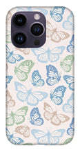 Load image into Gallery viewer, Blue Butterfly Pattern - Phone Case