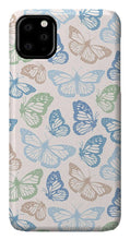 Load image into Gallery viewer, Blue Butterfly Pattern - Phone Case