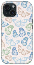 Load image into Gallery viewer, Blue Butterfly Pattern - Phone Case