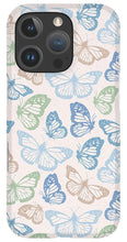 Load image into Gallery viewer, Blue Butterfly Pattern - Phone Case