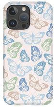 Load image into Gallery viewer, Blue Butterfly Pattern - Phone Case
