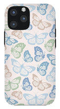 Load image into Gallery viewer, Blue Butterfly Pattern - Phone Case