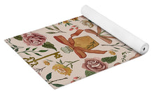 Load image into Gallery viewer, Bows, Flowers and Cherries Pattern - Yoga Mat