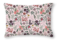 Load image into Gallery viewer, Bright Watercolor Flower - Pink - Throw Pillow