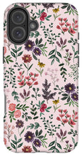 Load image into Gallery viewer, Bright Watercolor Flower - Pink - Phone Case