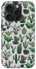 Load image into Gallery viewer, Cactus Watercolor Pattern - Phone Case