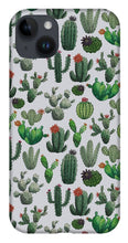 Load image into Gallery viewer, Cactus Watercolor Pattern - Phone Case