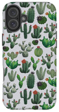 Load image into Gallery viewer, Cactus Watercolor Pattern - Phone Case