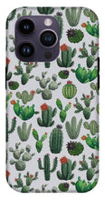 Load image into Gallery viewer, Cactus Watercolor Pattern - Phone Case