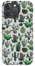 Load image into Gallery viewer, Cactus Watercolor Pattern - Phone Case