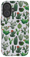 Load image into Gallery viewer, Cactus Watercolor Pattern - Phone Case