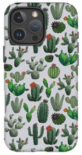Load image into Gallery viewer, Cactus Watercolor Pattern - Phone Case